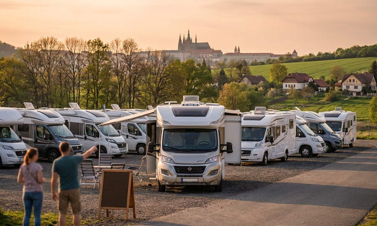 Plan podróży kamperem last minute w Pradze - Praha - Szybki plan 2026