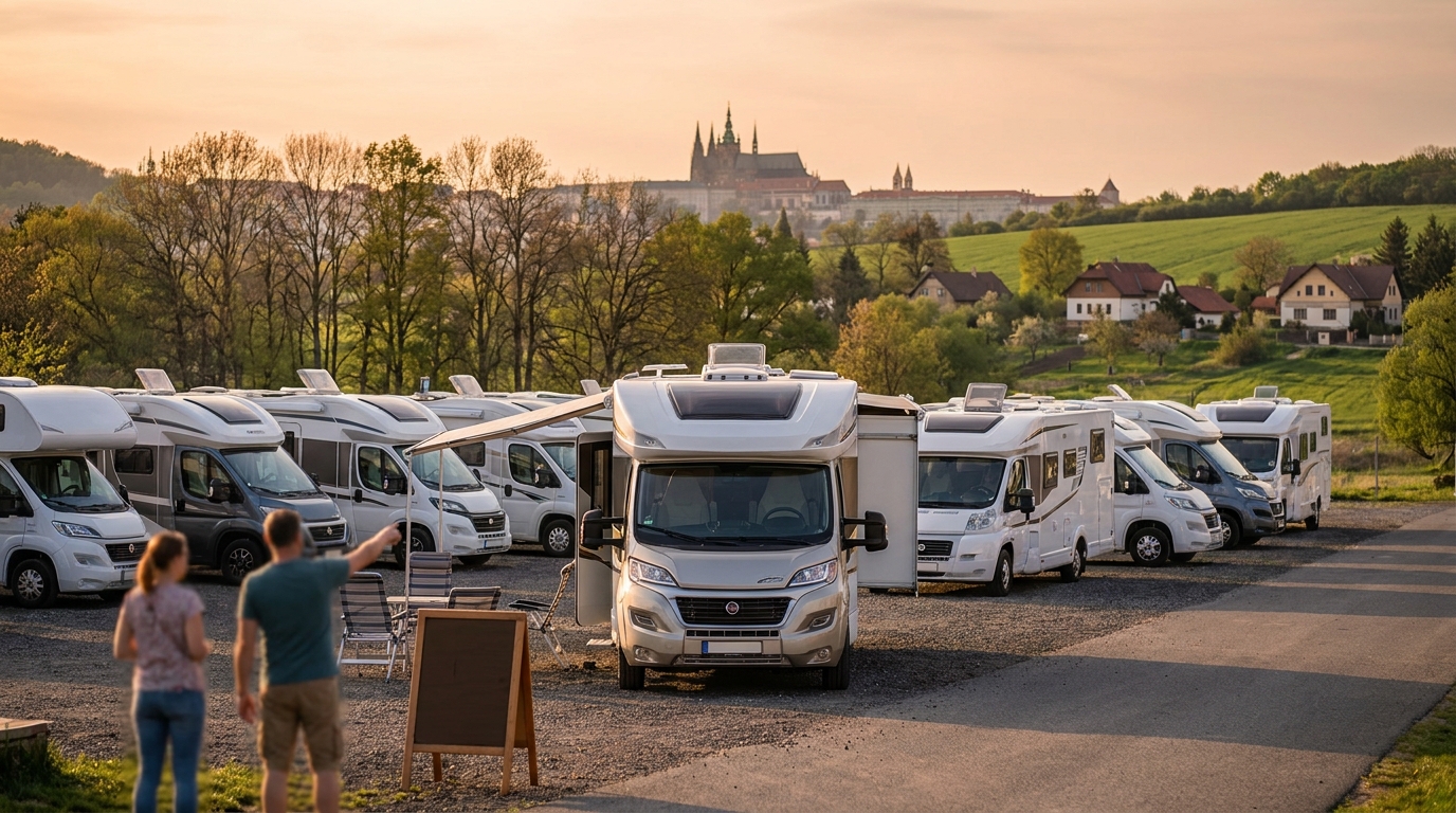 Airport RV Rental Comparison in Prague - Praha - Pickup Suppliers 2026