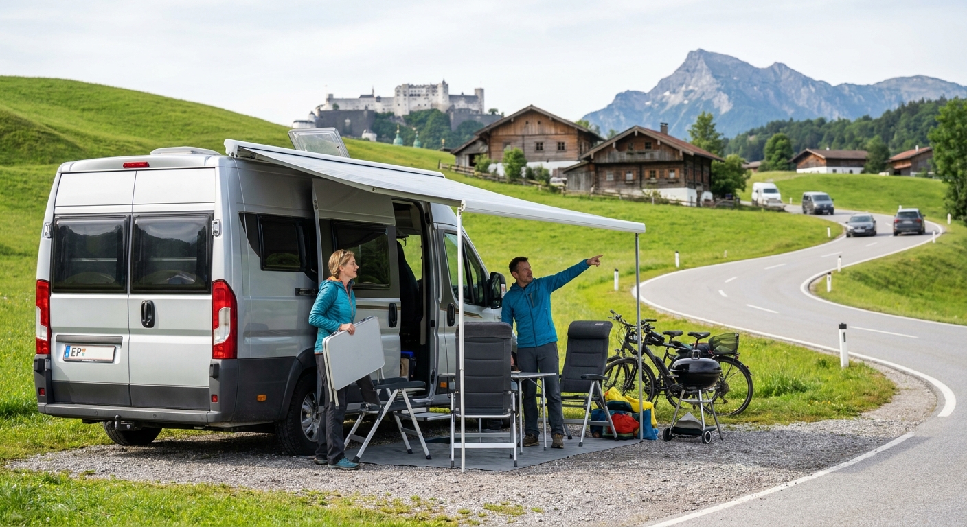 RV travel section-1 for Salzburg