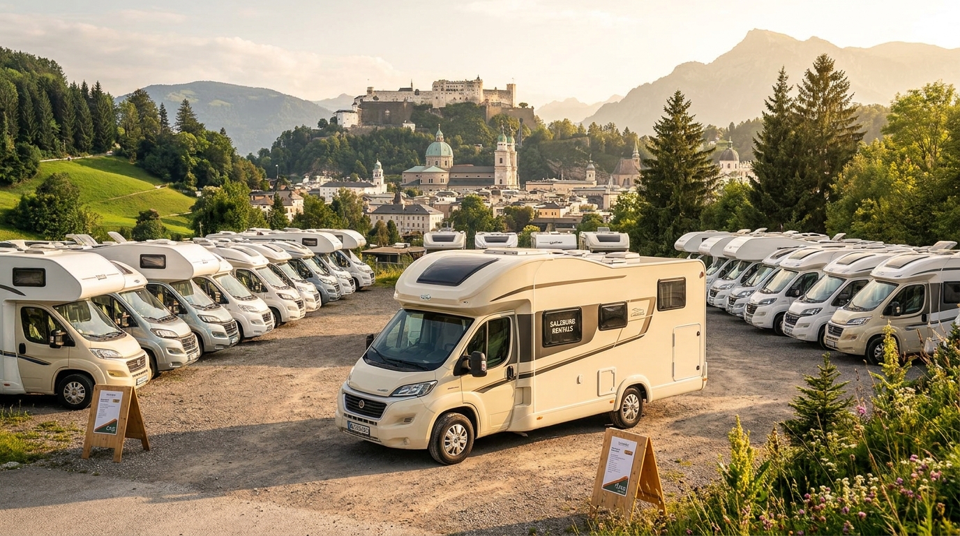 Airport RV Pickup Tips for Salzburg 2026