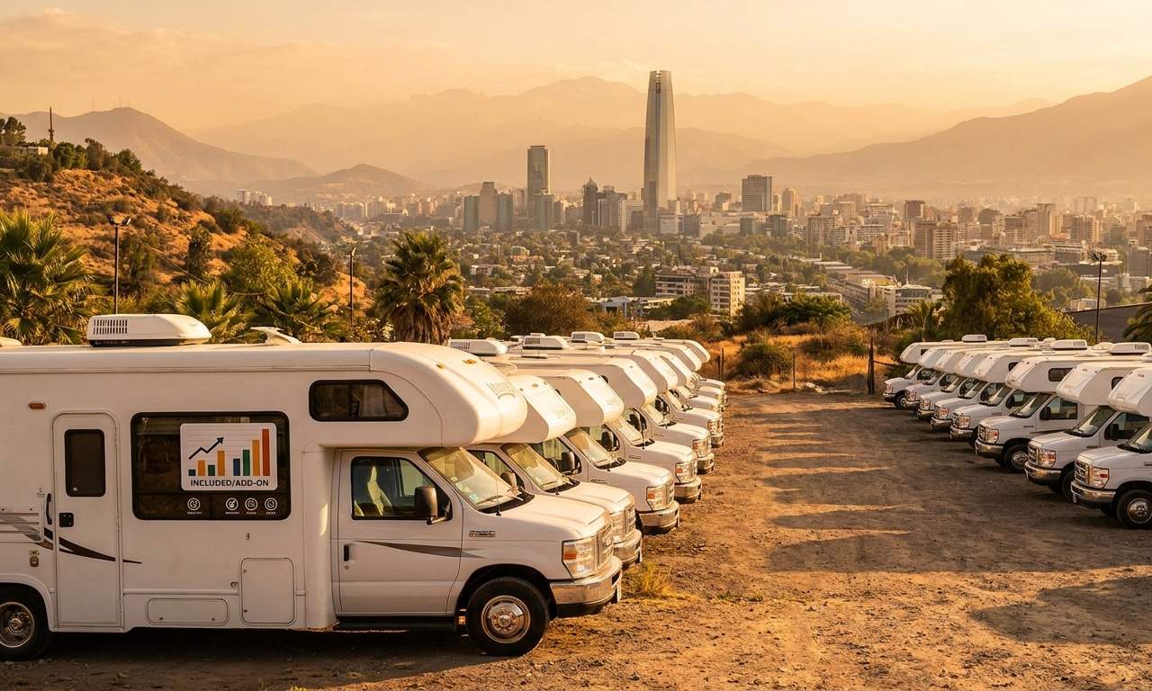 Camping kamperem przyjazny zwierzętom w Santiago – miejsca akceptujące psy 2026