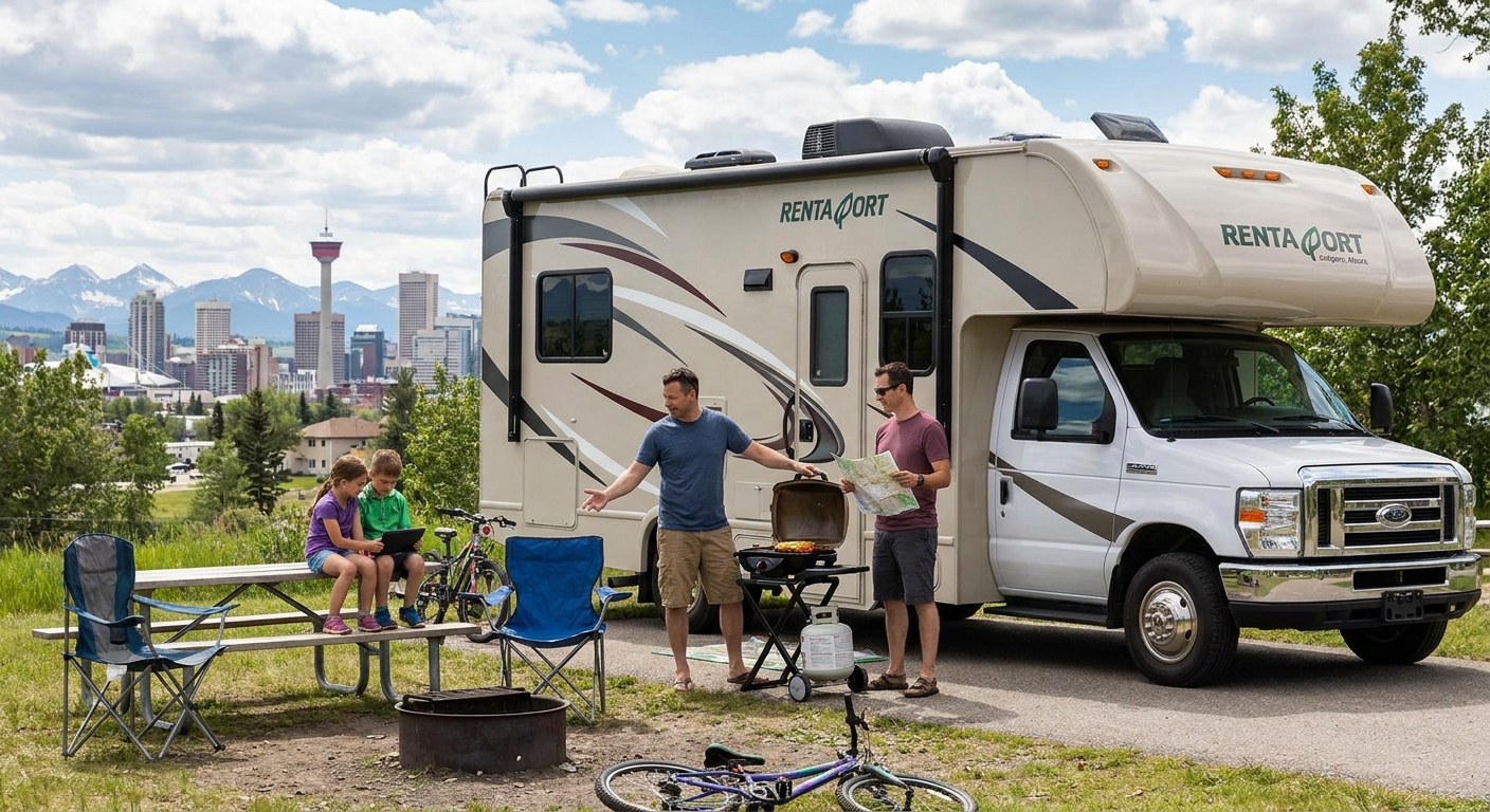 RV camping options in Calgary
