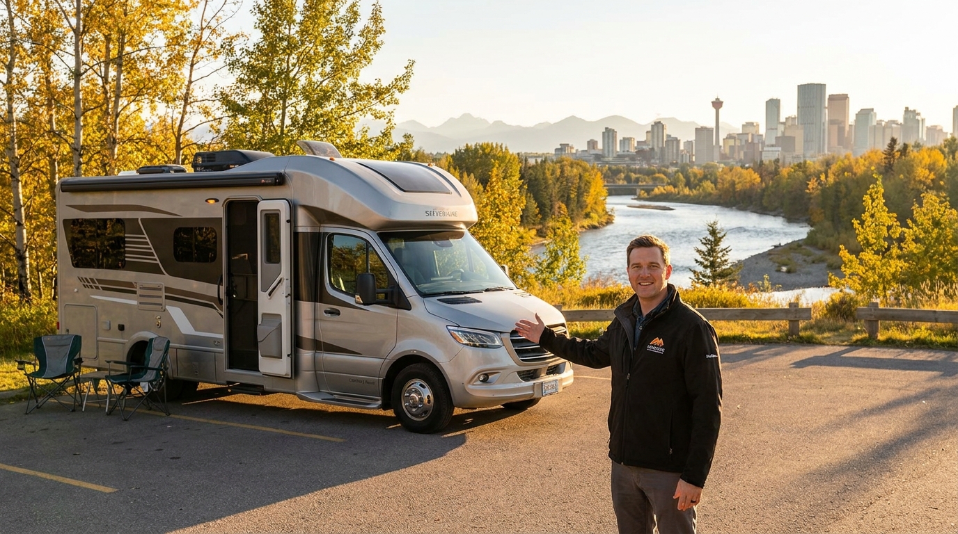 Airport RV Pickup Tips for Calgary - Fly and Drive Guide 2026