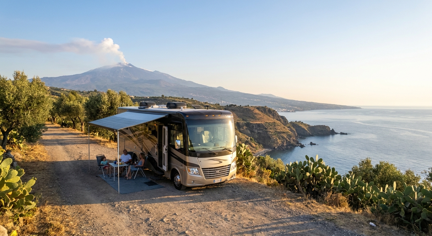 RV travel section-1 for Sicily