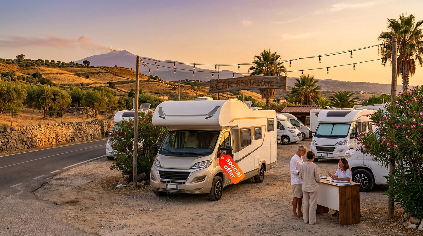 Airport RV Rental Comparison in Sicily - Pickup Suppliers 2026