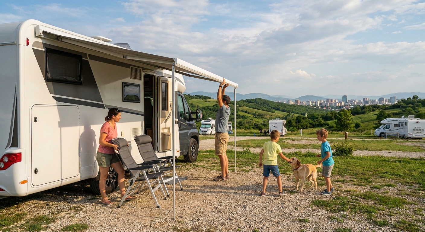 RV travel section-1 for Tirana