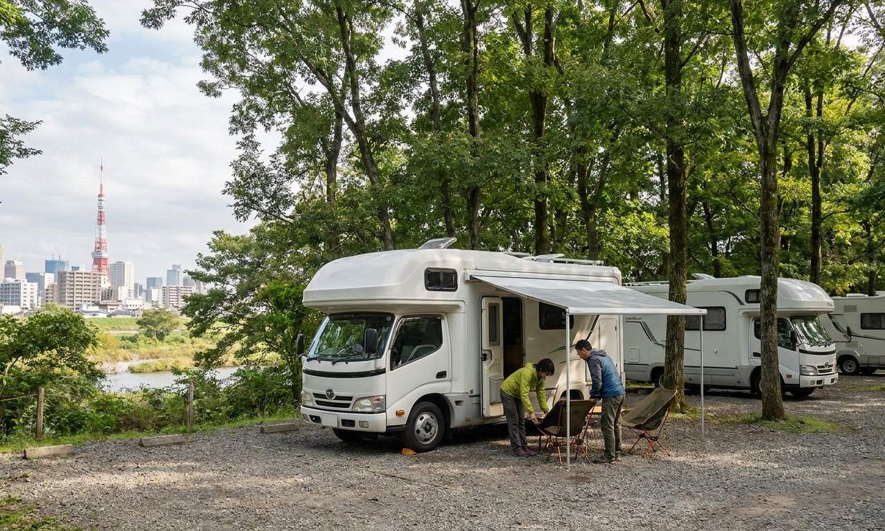 RV travel section-1 for Tokyo