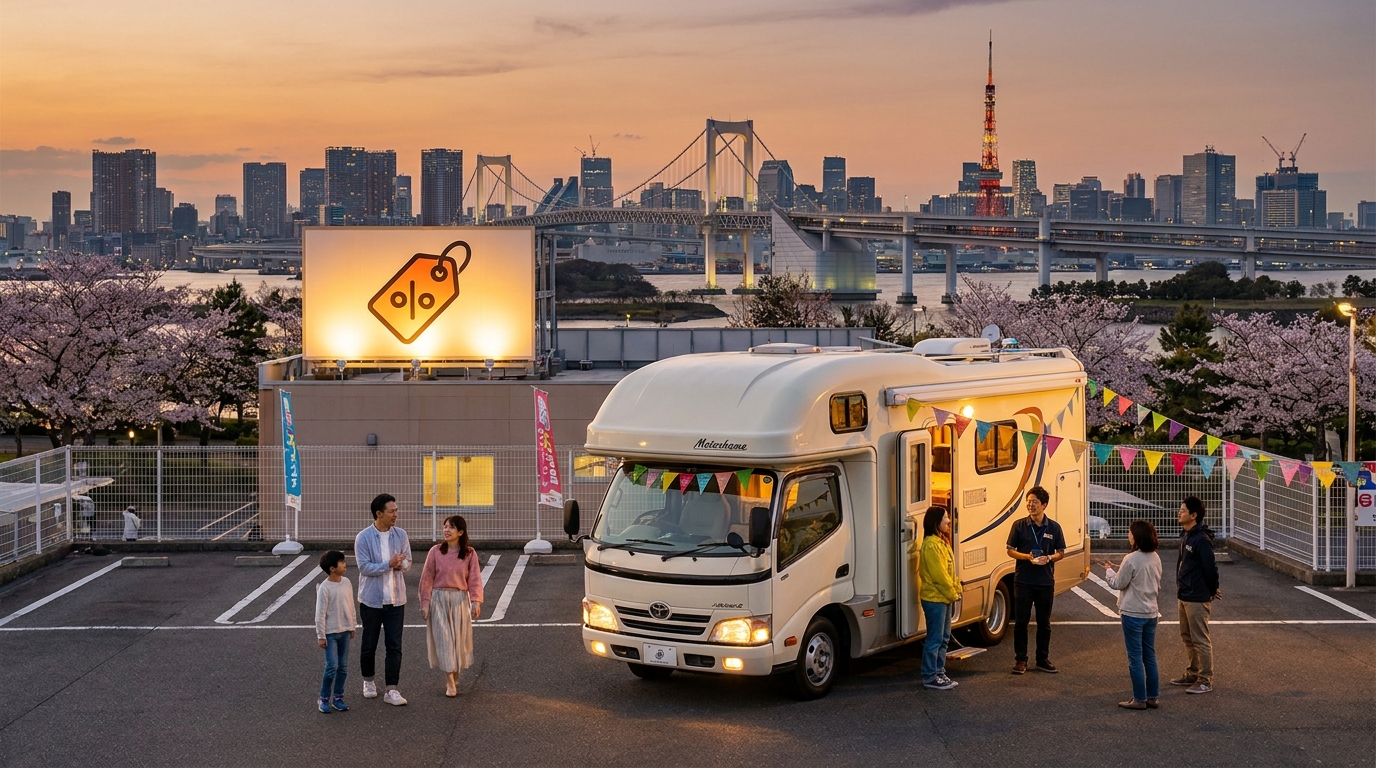 Luxury RV Rental in Tokyo - Premium Prices 2026