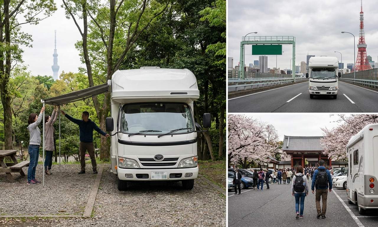 RV travel section-1 for Tokyo
