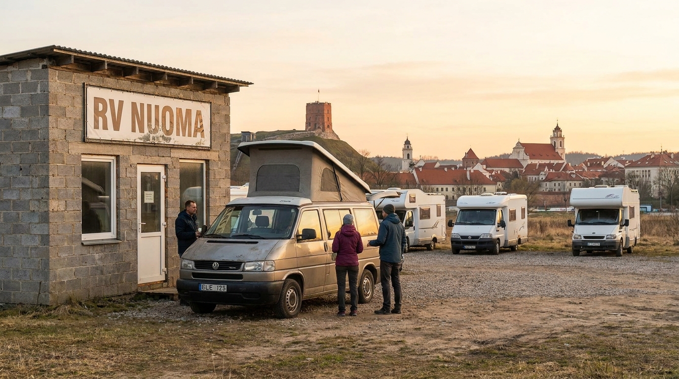 Wynajem kamperów na weekend w Wilnie – Ceny 2026