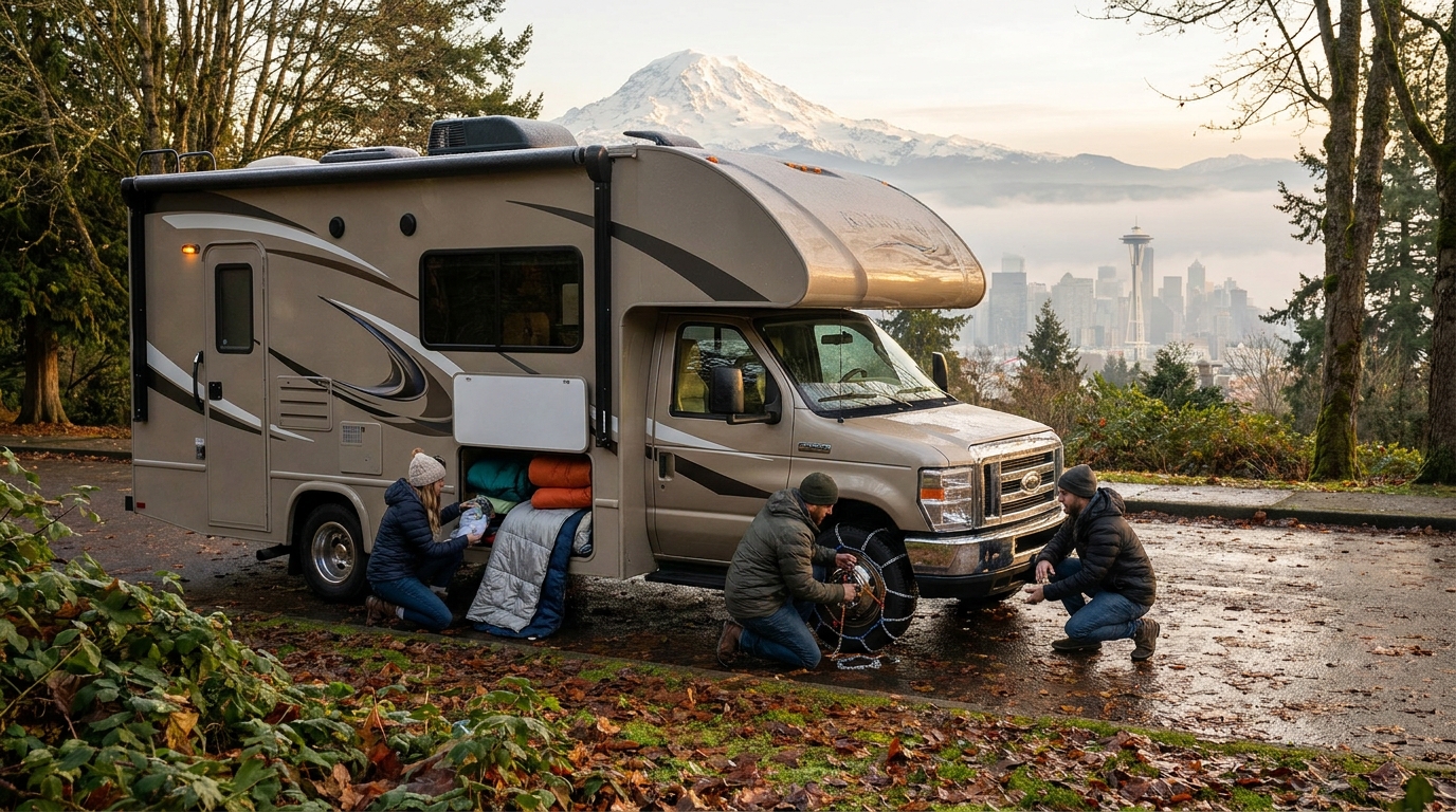 RV Driving Deals in Seattle - Routes and Savings 2026
