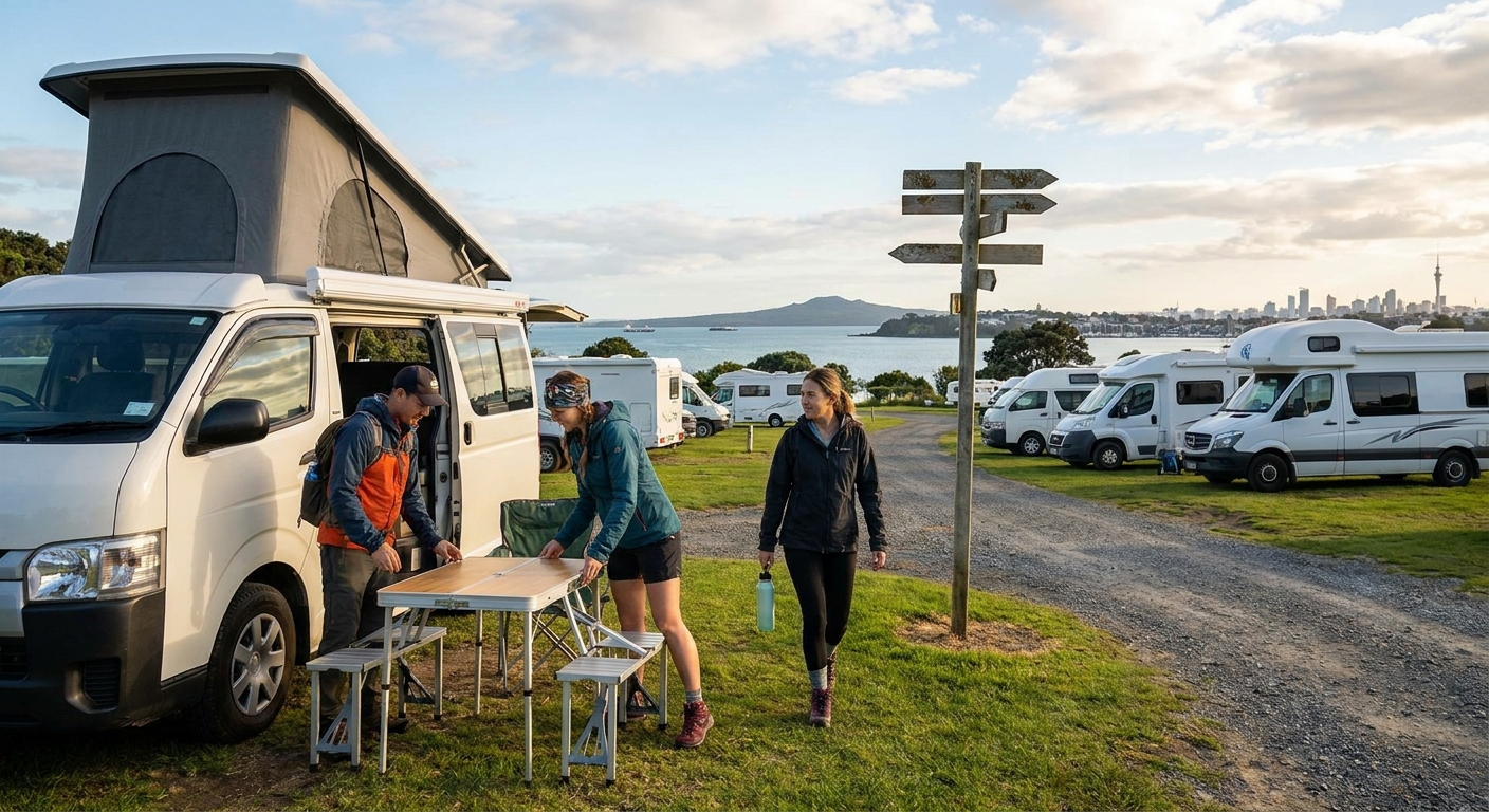 Auckland RV Itinerary overview