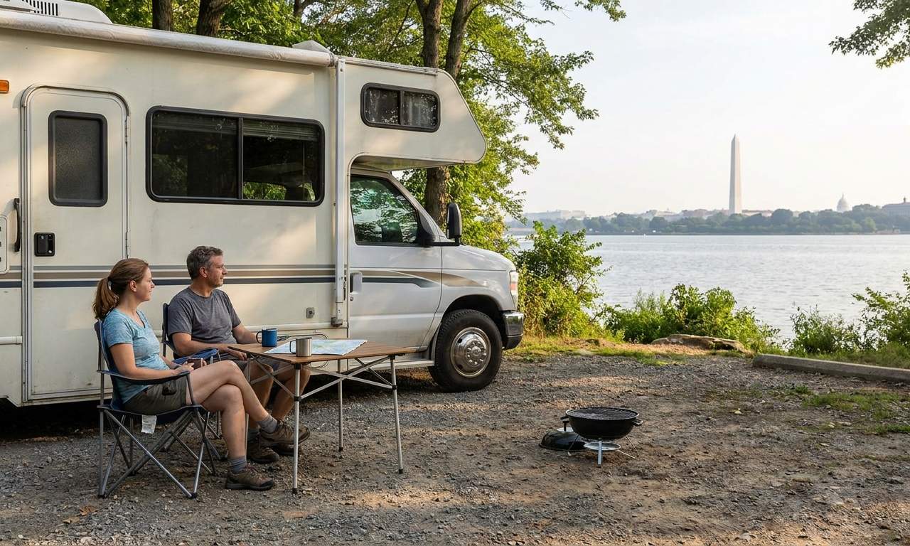 RV travel section-1 for Washington DC