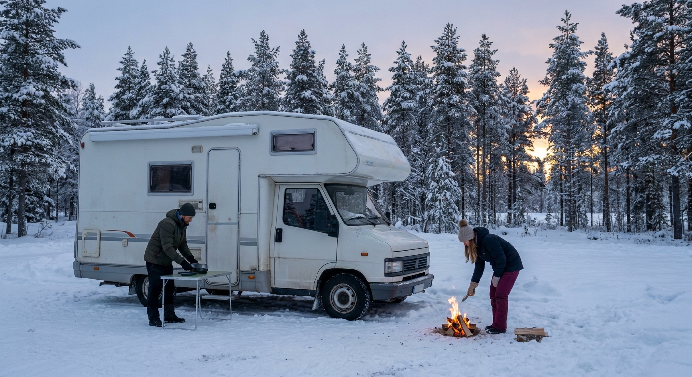 RV travel section-1 for Rovaniami