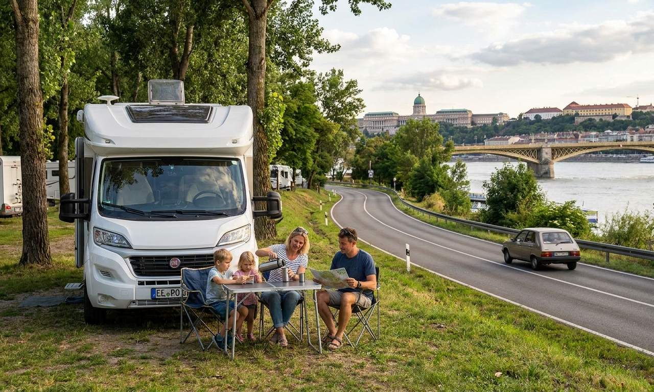 RV travel section-1 for Budapest