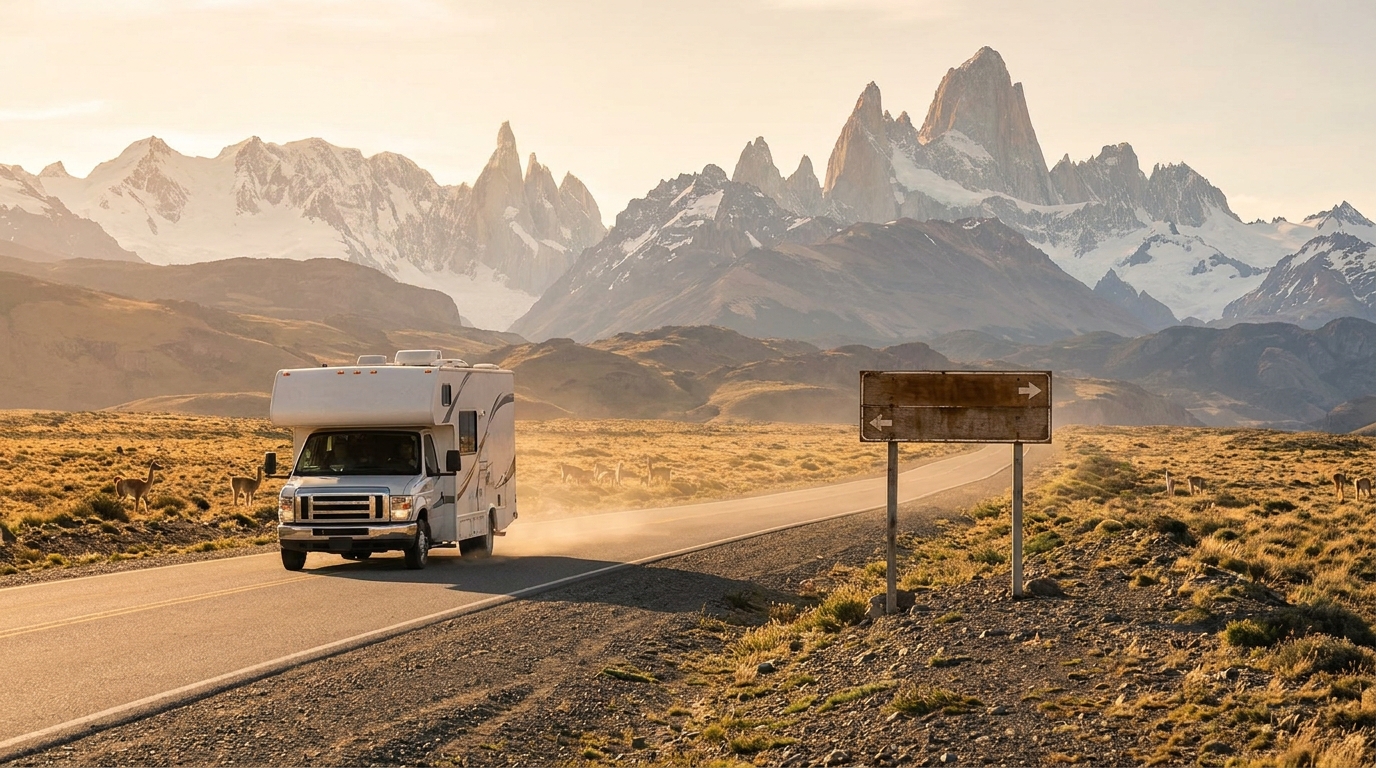 Airport RV Pickup Tips for South America - Fly and Drive Guide 2026