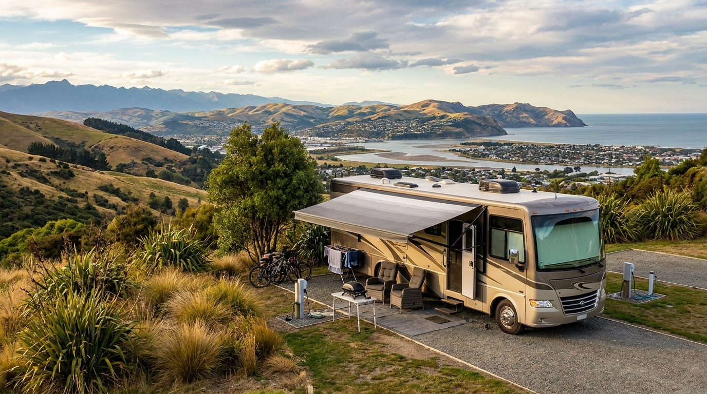 Winter RV Camping in Christchurch - Heated Sites 2026