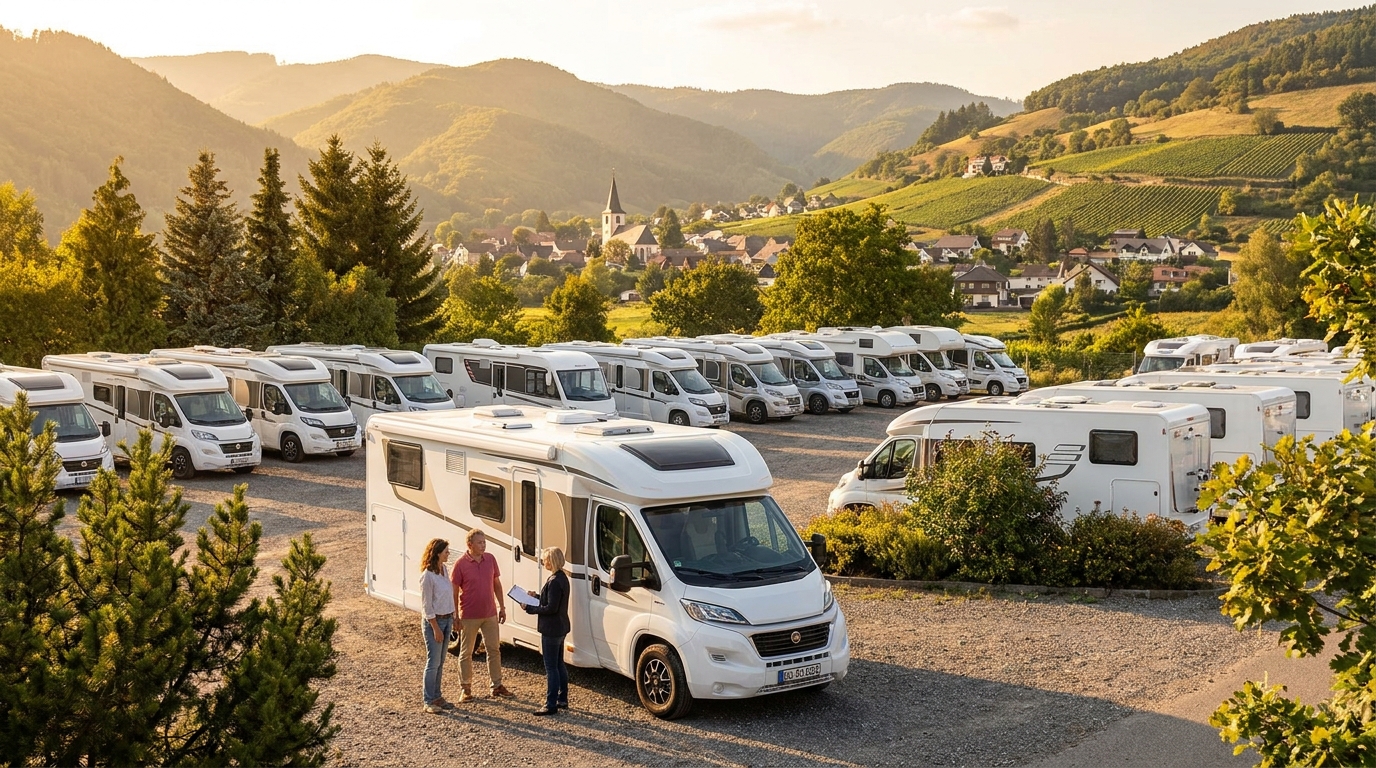 Airport RV Rental Comparison in Center Europe - Pickup Suppliers 2026