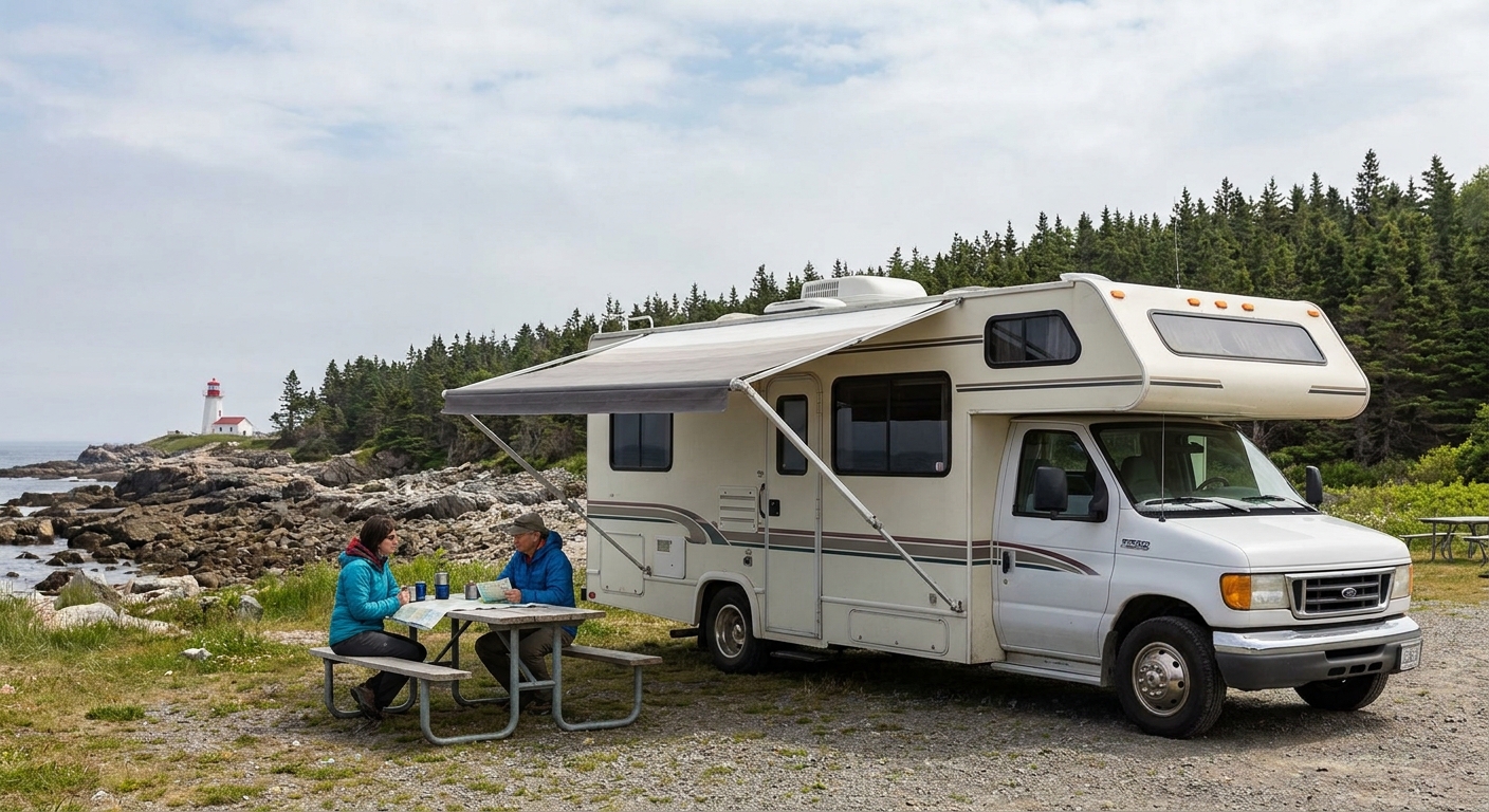RV rental costs in East Canada for beginners