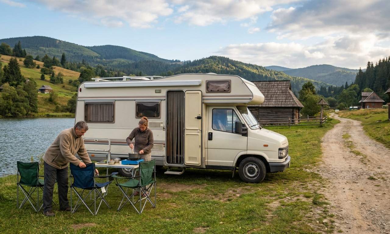 Podróż kamperem sekcja-1 po Europie Wschodniej