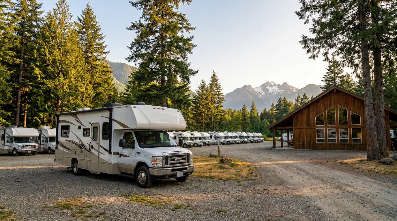 Airport RV Pickup Tips for North West US - Fly and Drive Guide 2026