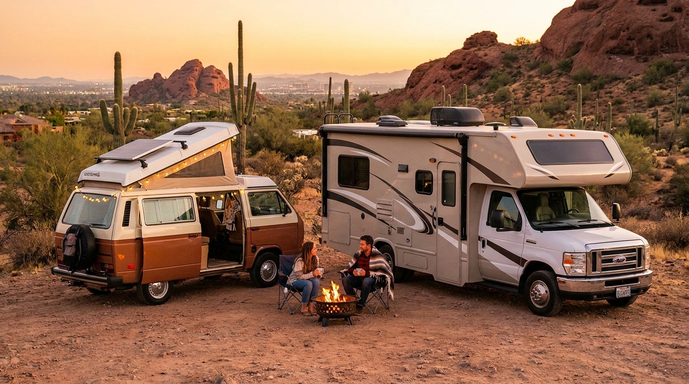 Romantic RV Rental Comparison in Phoenix - Couples Suppliers 2026