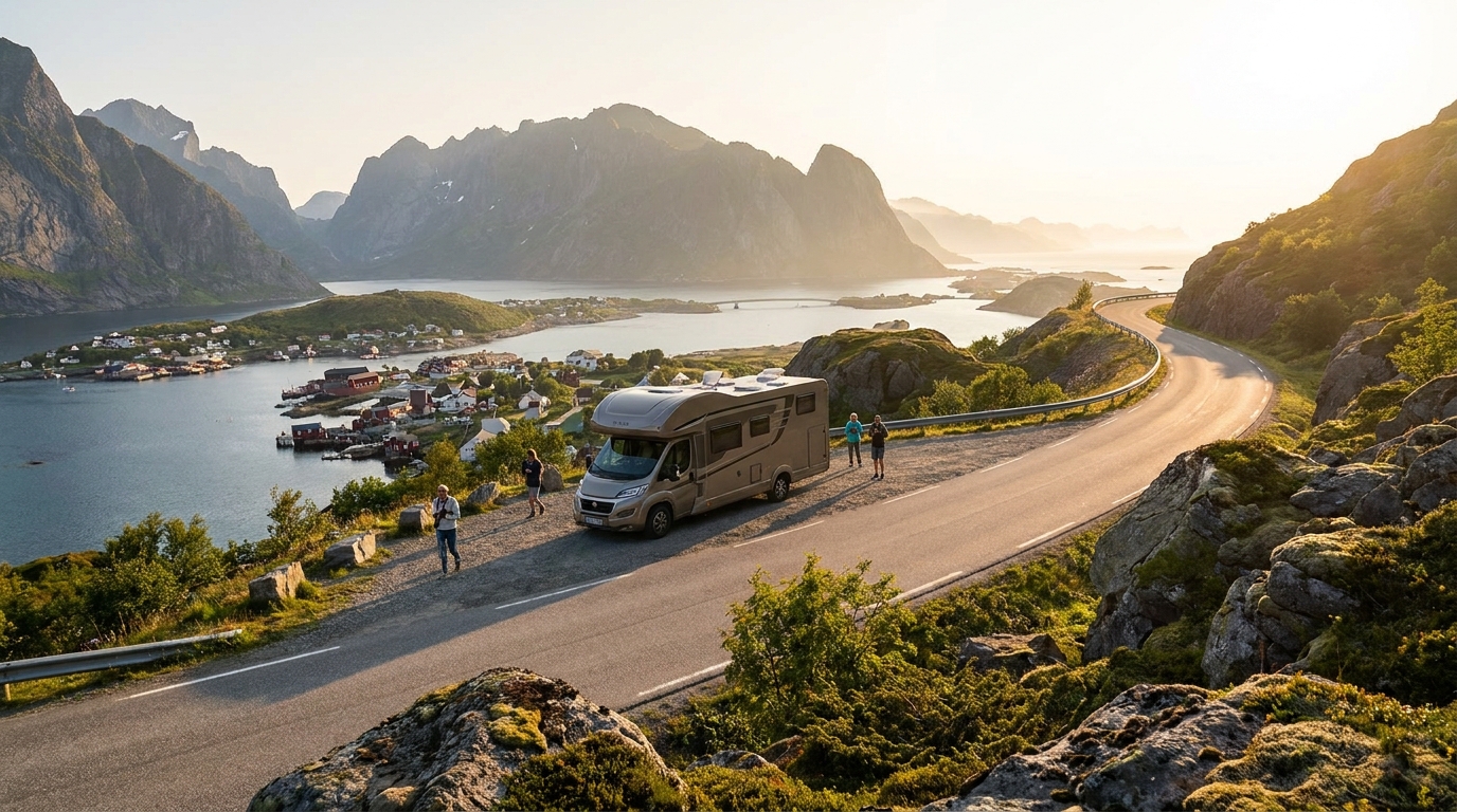 RV Itinerary in Lofoten - Routes and Stops 2026