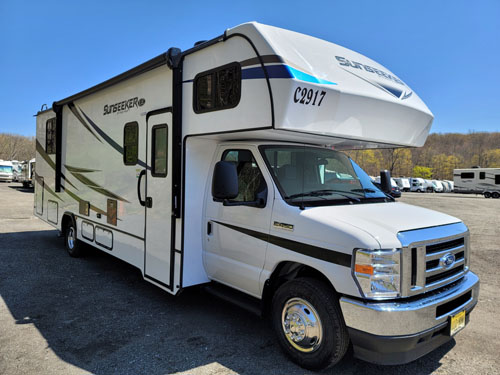 Sunseeker Class C Motorhome - Exterior Side View