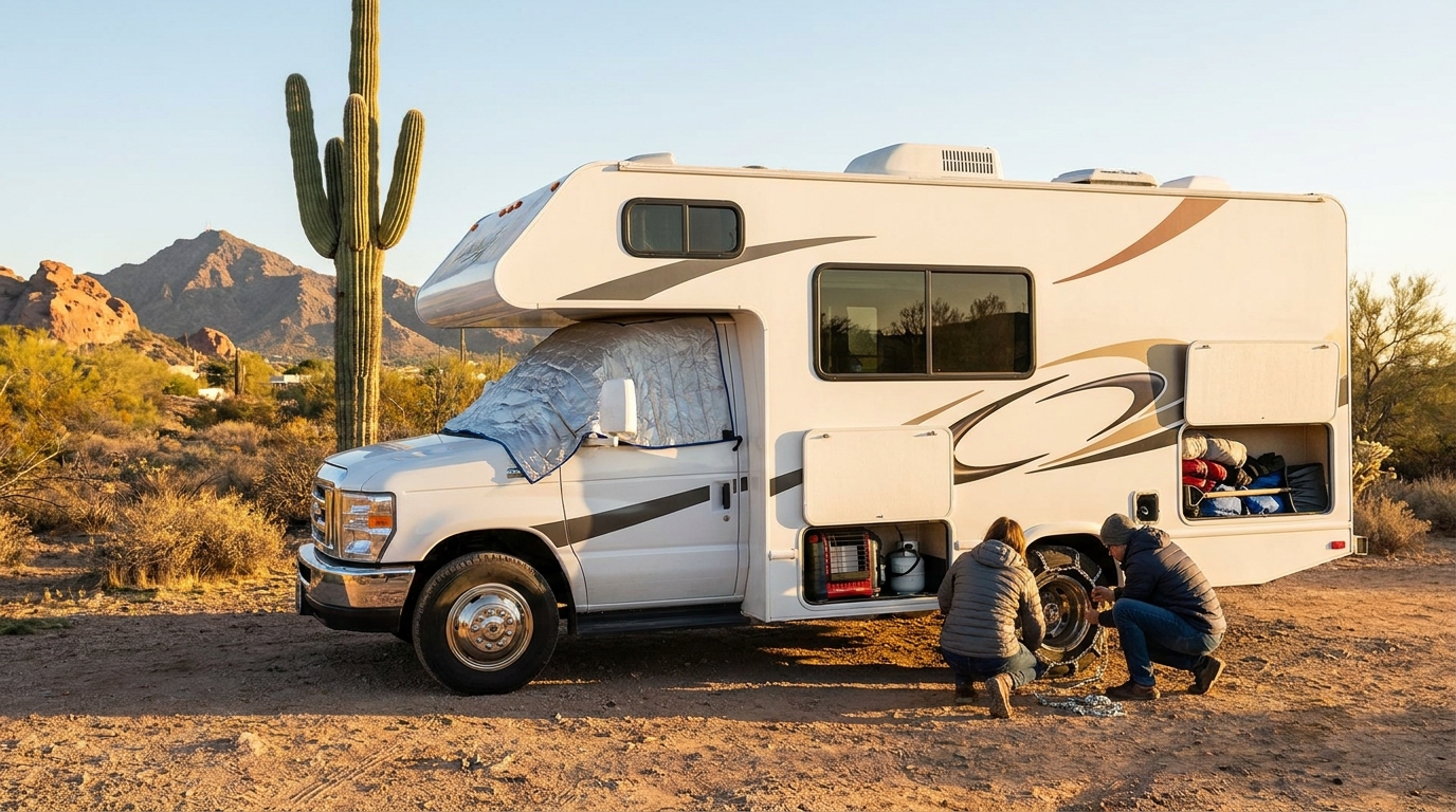 Winter RV Tips for Phoenix - Cold-Weather Advice 2026