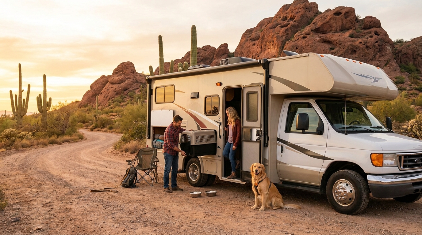 Pet-Friendly RV Tips for Phoenix - Travel with Pets 2026