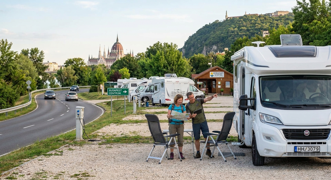 RV travel section-1 for Budapest