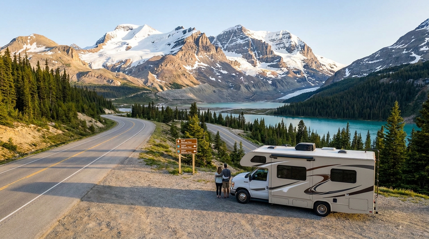 Airport RV Pickup Tips for Canada - Fly and Drive Guide 2026