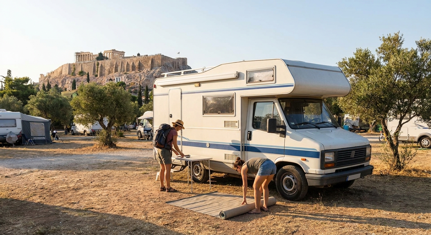 RV travel section-1 for Athens