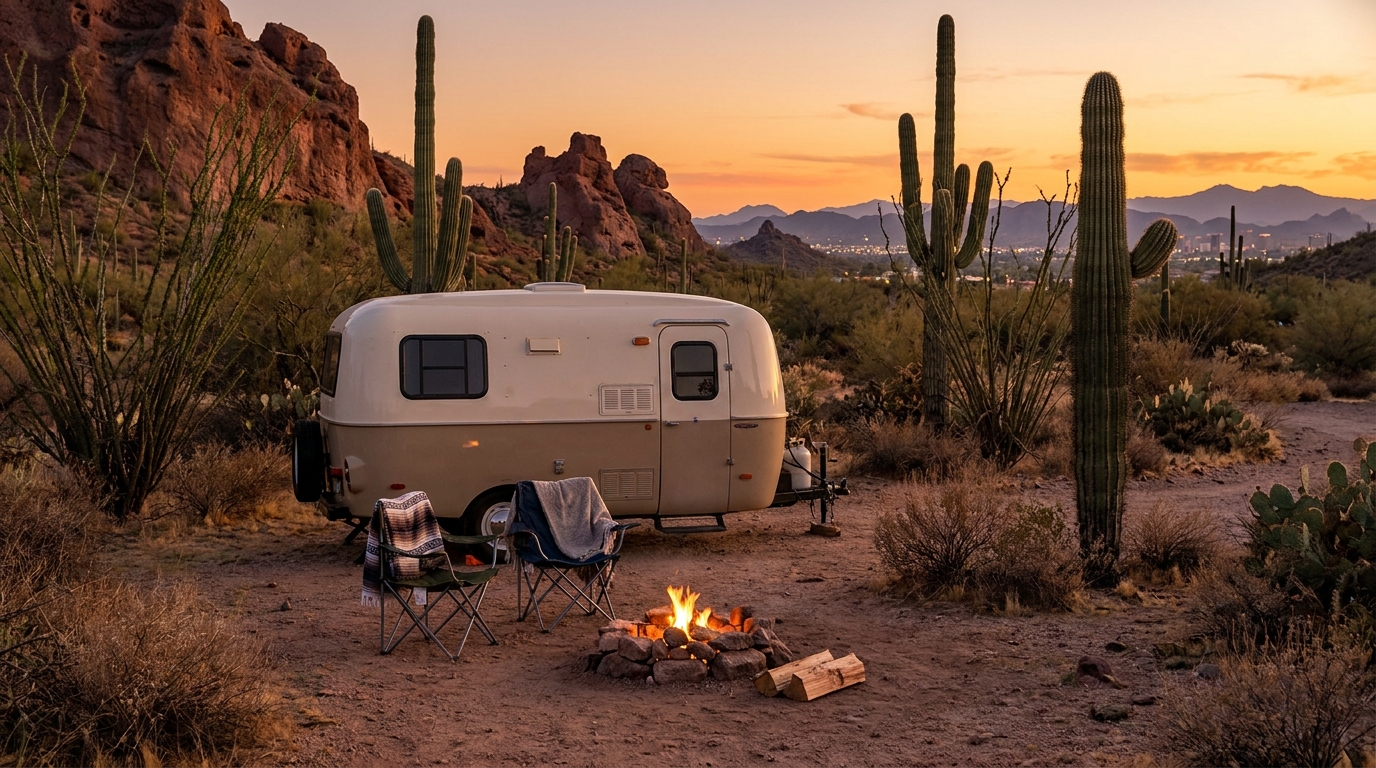 Romantic RV Camping in Phoenix - Couples Sites 2026