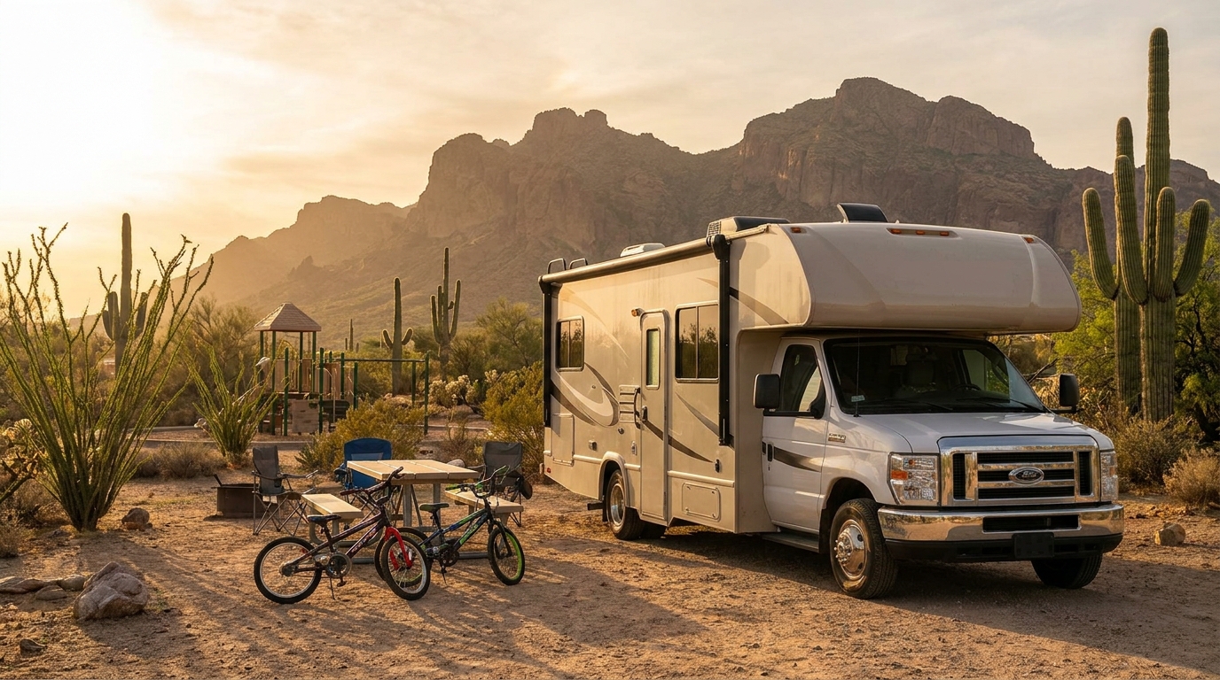 Family RV Camping in Phoenix - Kid-Friendly Sites 2026