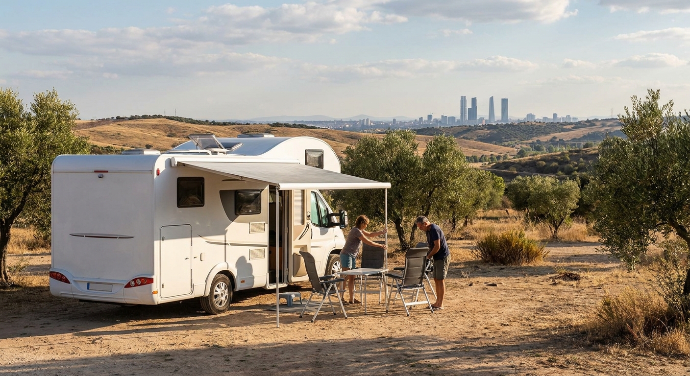 RV travel section-1 for Madrid