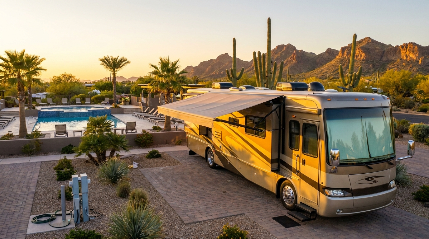Luxury RV Camping in Phoenix - Premium Resorts 2026
