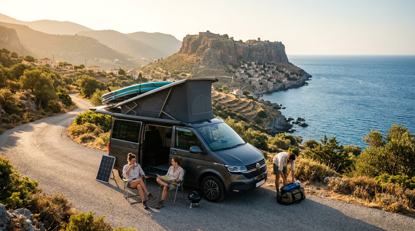 RV Rental Comparison in Greece - Suppliers and Vehicles 2026