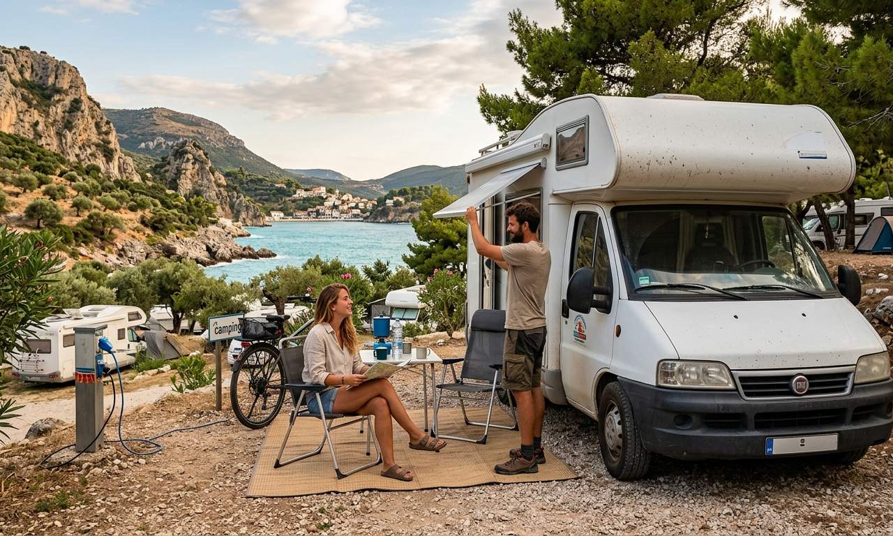 RV travel section-1 for Greece
