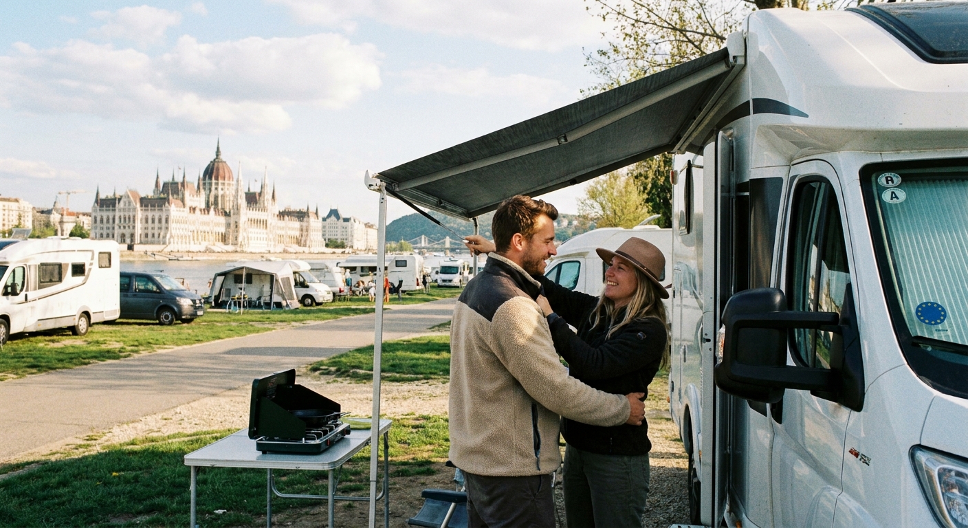 RV travel section-1 for Budapest