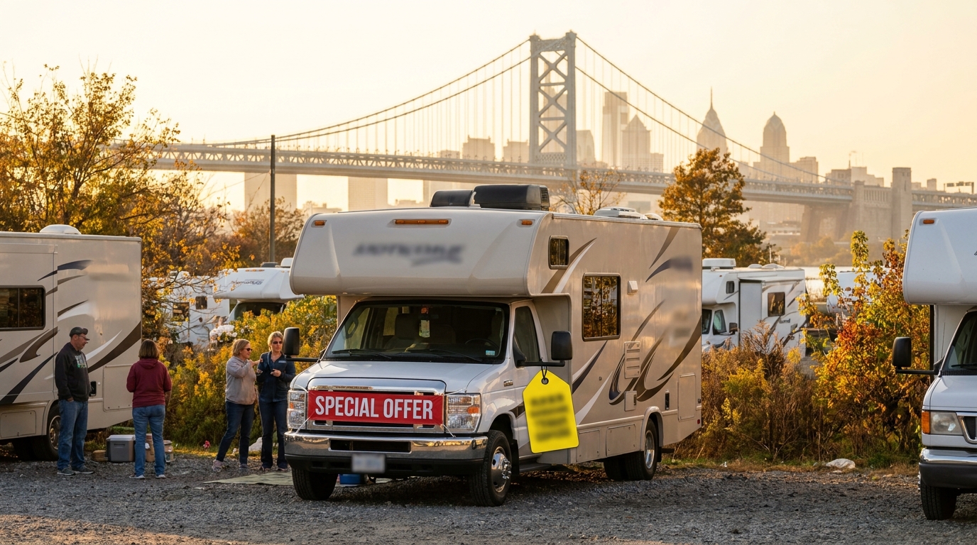 Airport RV Pickup Tips for Philadelphia - Fly and Drive Guide 2026