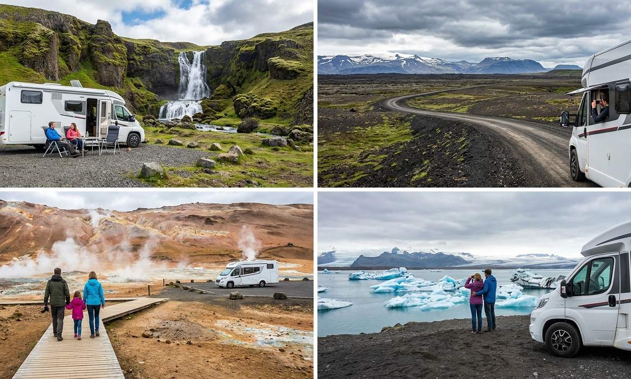 RV travel section-1 for Iceland