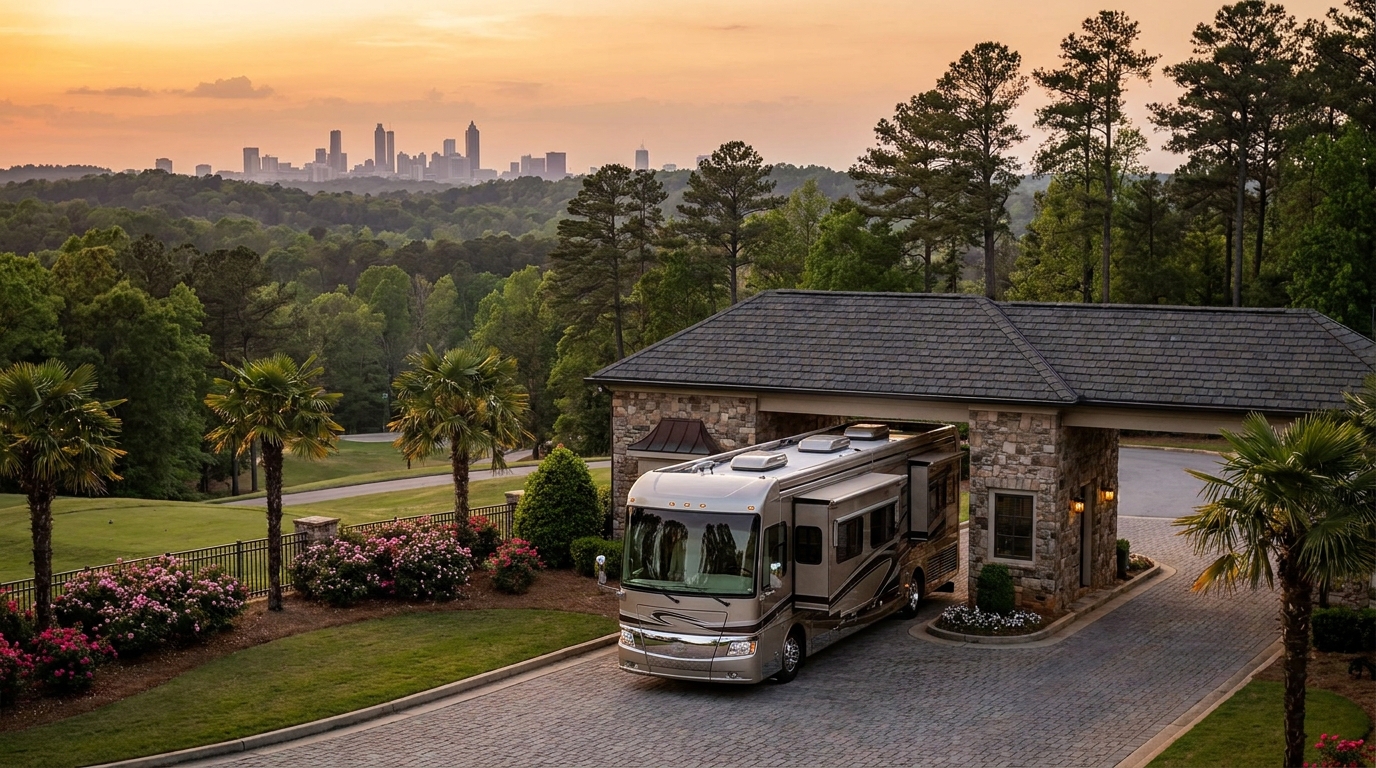 Airport RV Pickup Tips for Atlanta - Fly and Drive Guide 2026