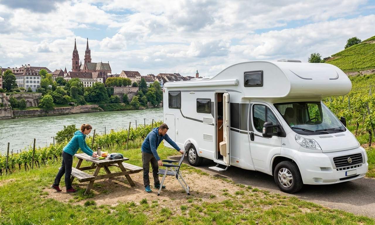 RV camping near Basel