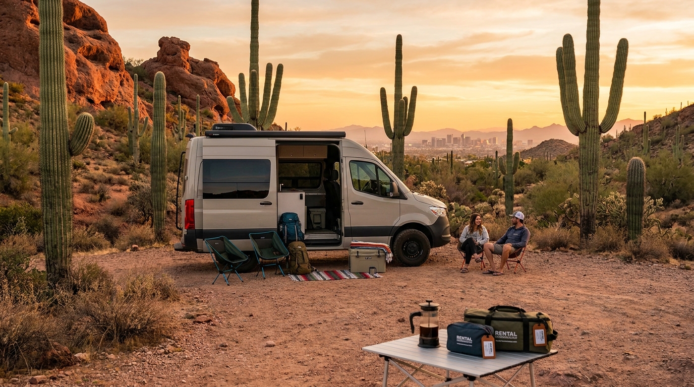 Weekend RV Rental in Phoenix - Pricing 2026