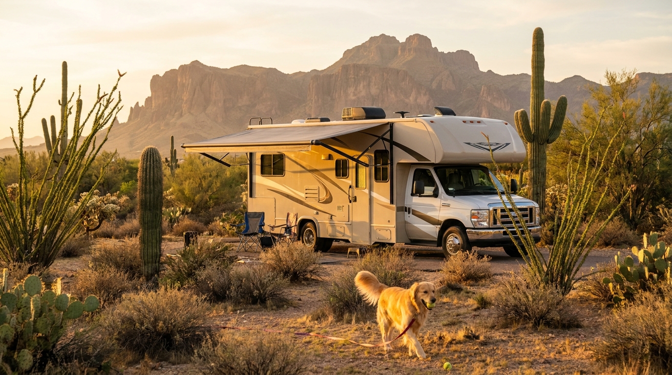 Pet-Friendly RV Camping in Phoenix - Dog-Welcoming Sites 2026