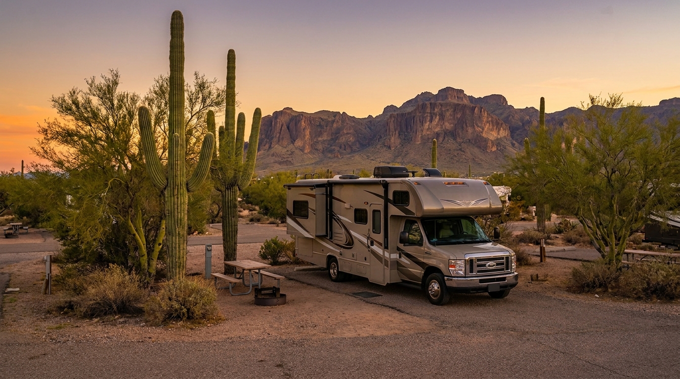 RV Camping for One-Way Trips in Phoenix 2026