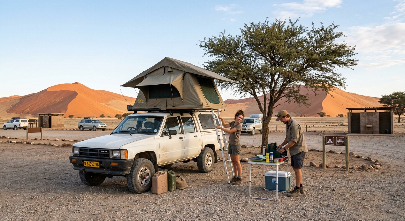 Diverse RV models for Namibia travel
