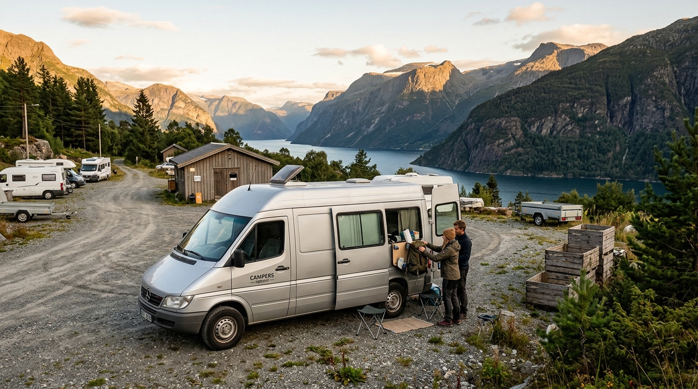 Cheap RV Camping in Norway - Budget Sites 2026