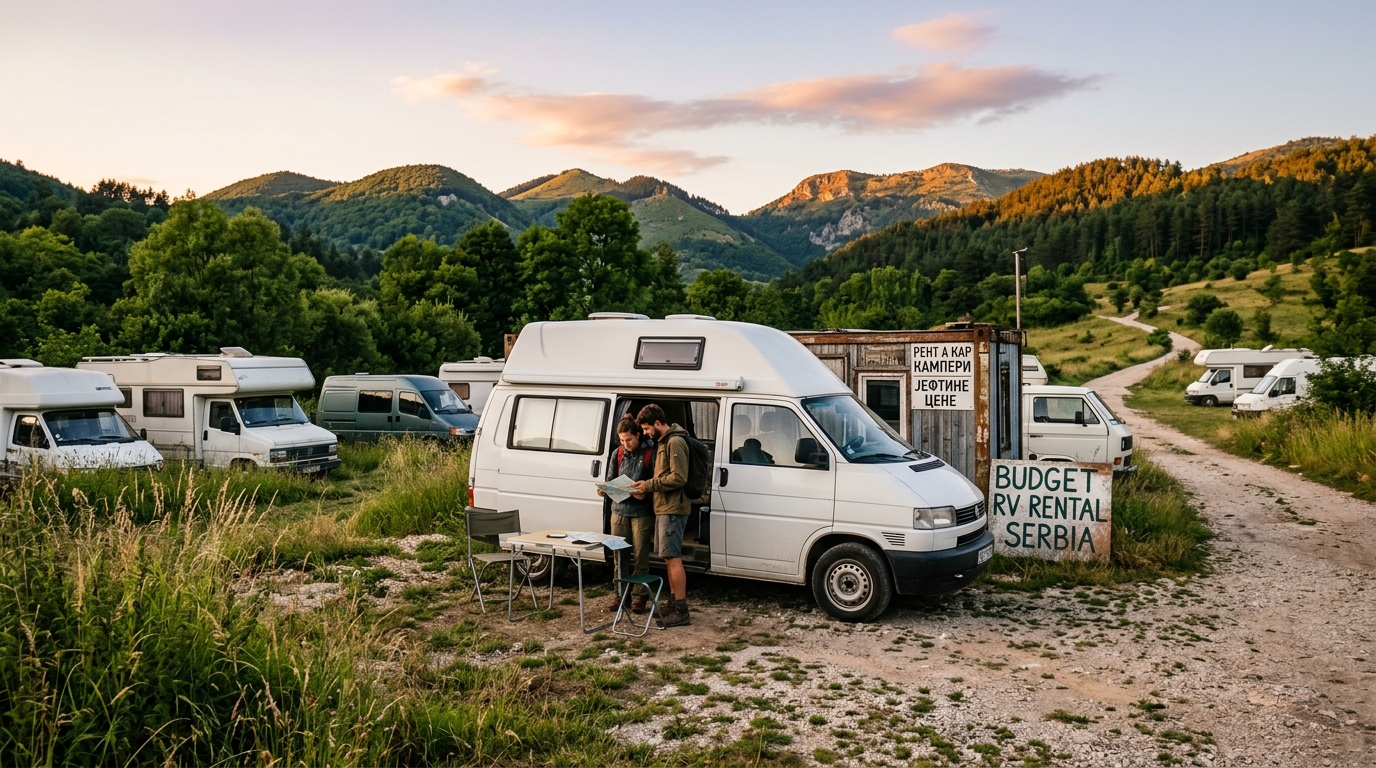 Kempingi Last-Minute w Serbii - Dostępne miejsca 2026